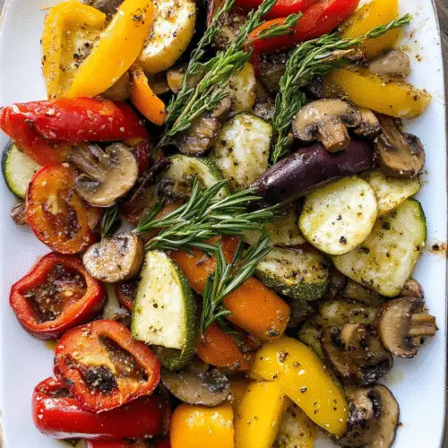 Mediterrane Ofen-Antipasti