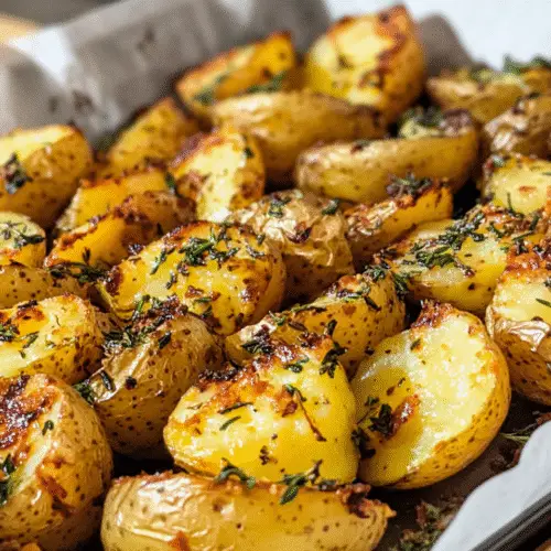 Knusprige Smash Potatoes