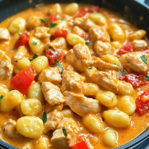 Gnocchi Pfanne mit Hähnchen