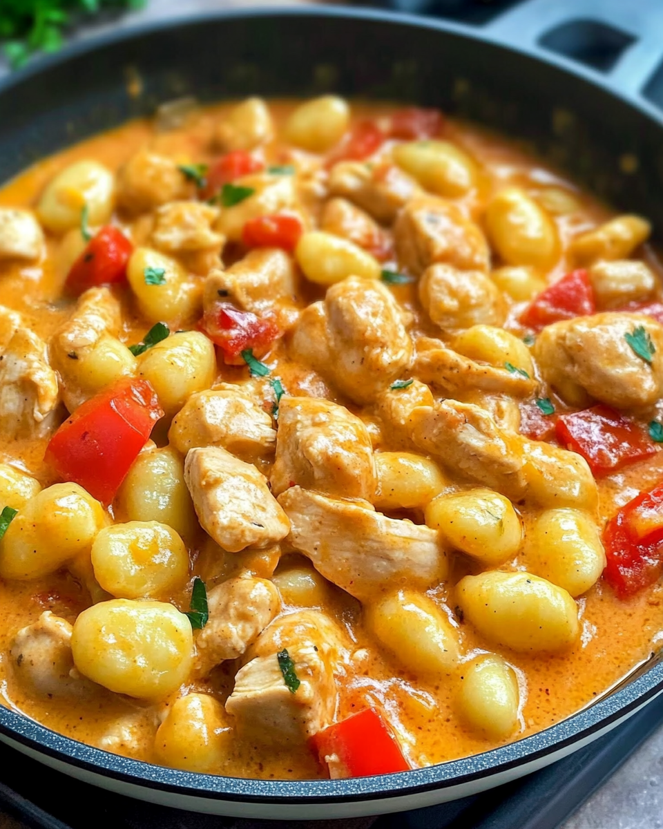 Gnocchi Pfanne mit Hähnchen