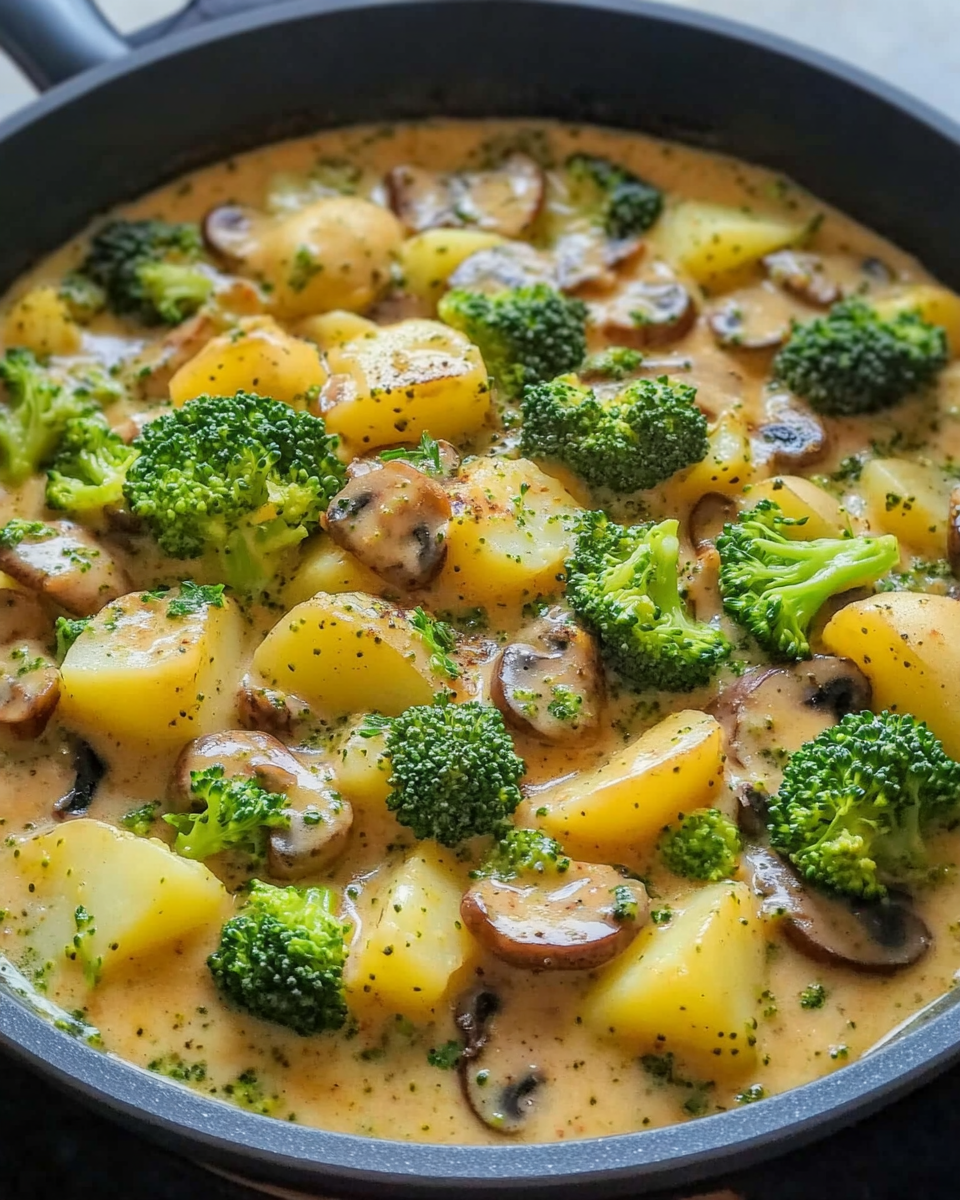 Brokkoli-Kartoffel-Pfanne