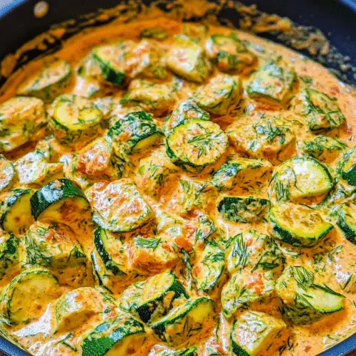 Cremige Zucchini-Paprika-Sauce