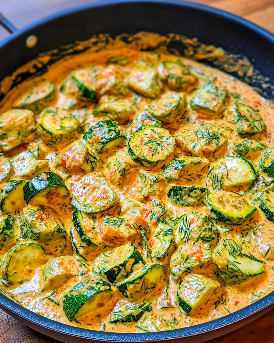 Cremige Zucchini-Paprika-Sauce