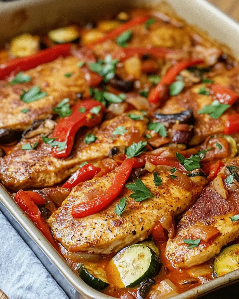Herzhaftes Ofengericht mit Schnitzel