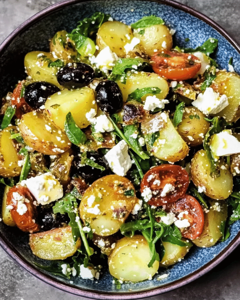 Mediterraner Kartoffelsalat Drillinge