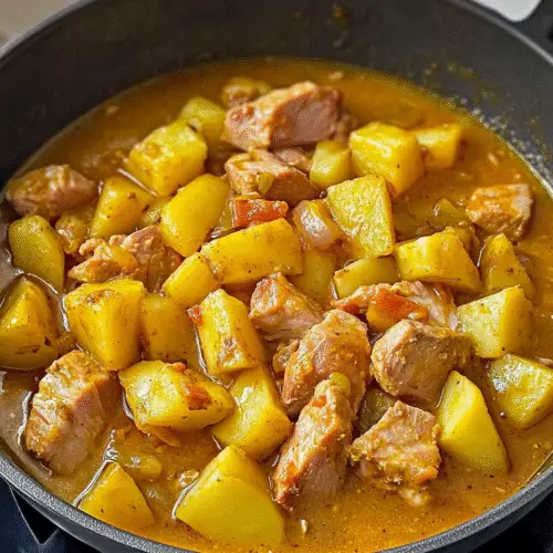 Herbstlicher Ratsherren-Topf mit Fleisch und Kartoffeln