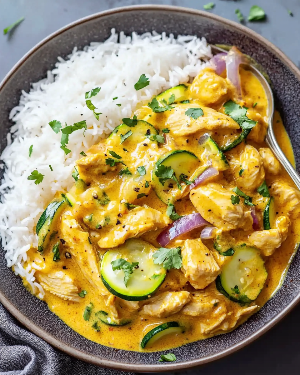 Cremiges Indisches Hähnchen-Curry