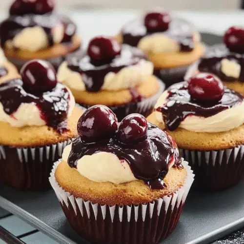 Donauwellen-Muffins