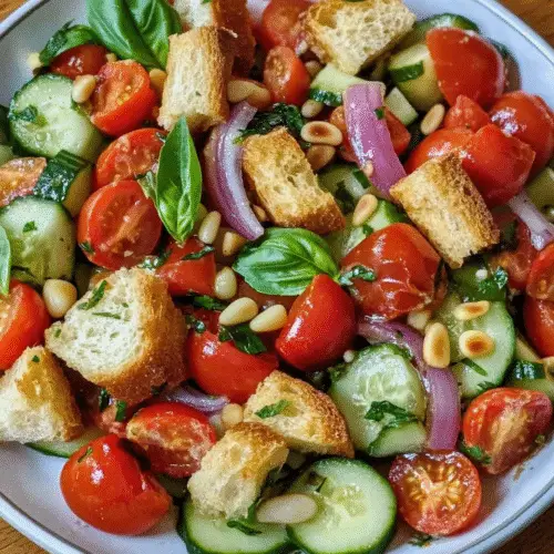 Toskanischer Brotsalat mit Tomaten