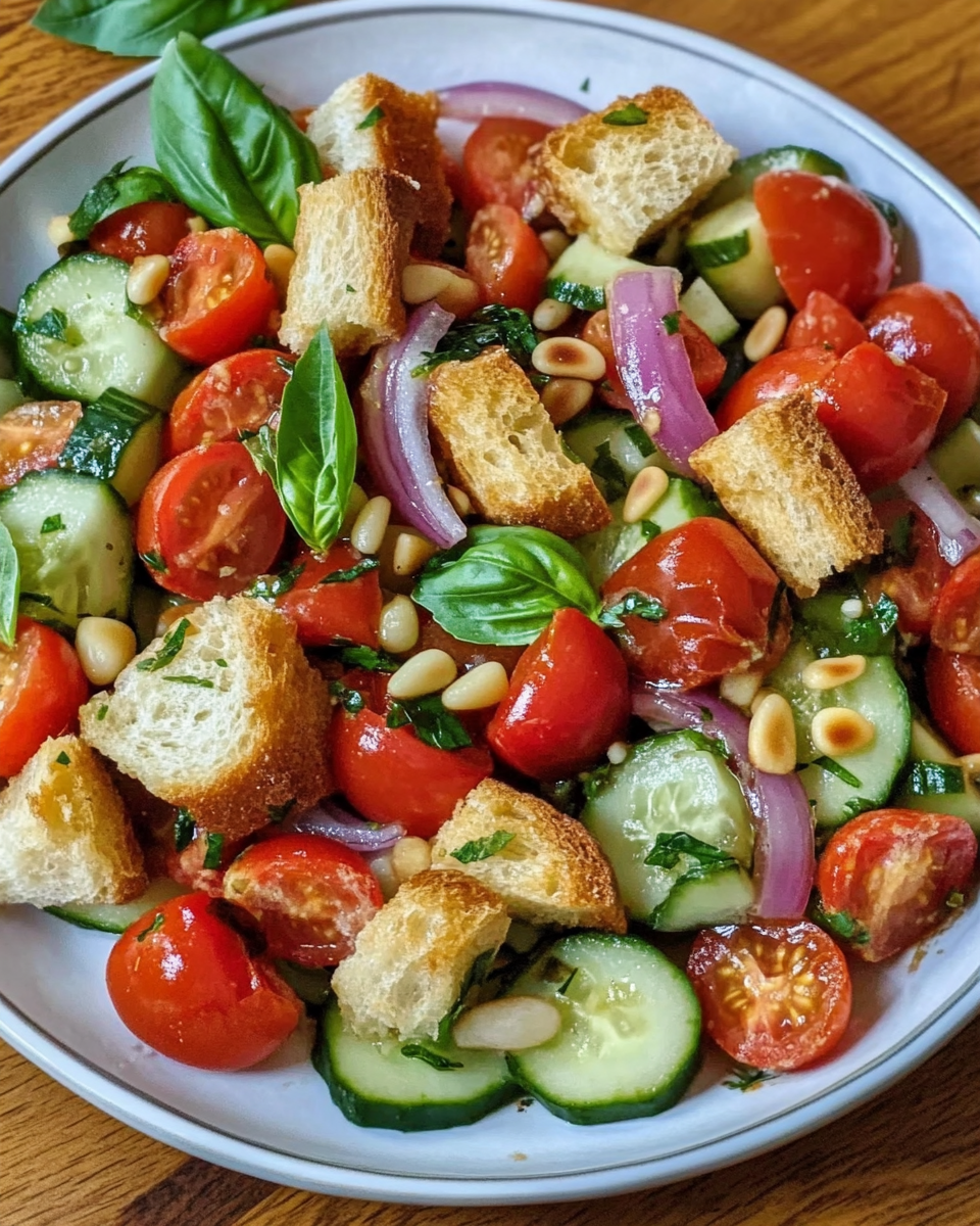 Toskanischer Brotsalat mit Tomaten