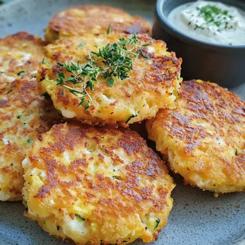 Zucchini-Hüttenkäsetaler