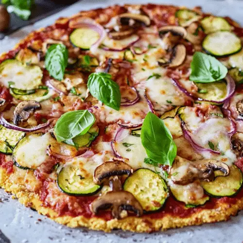 Leichte Blumenkohl-Pizza