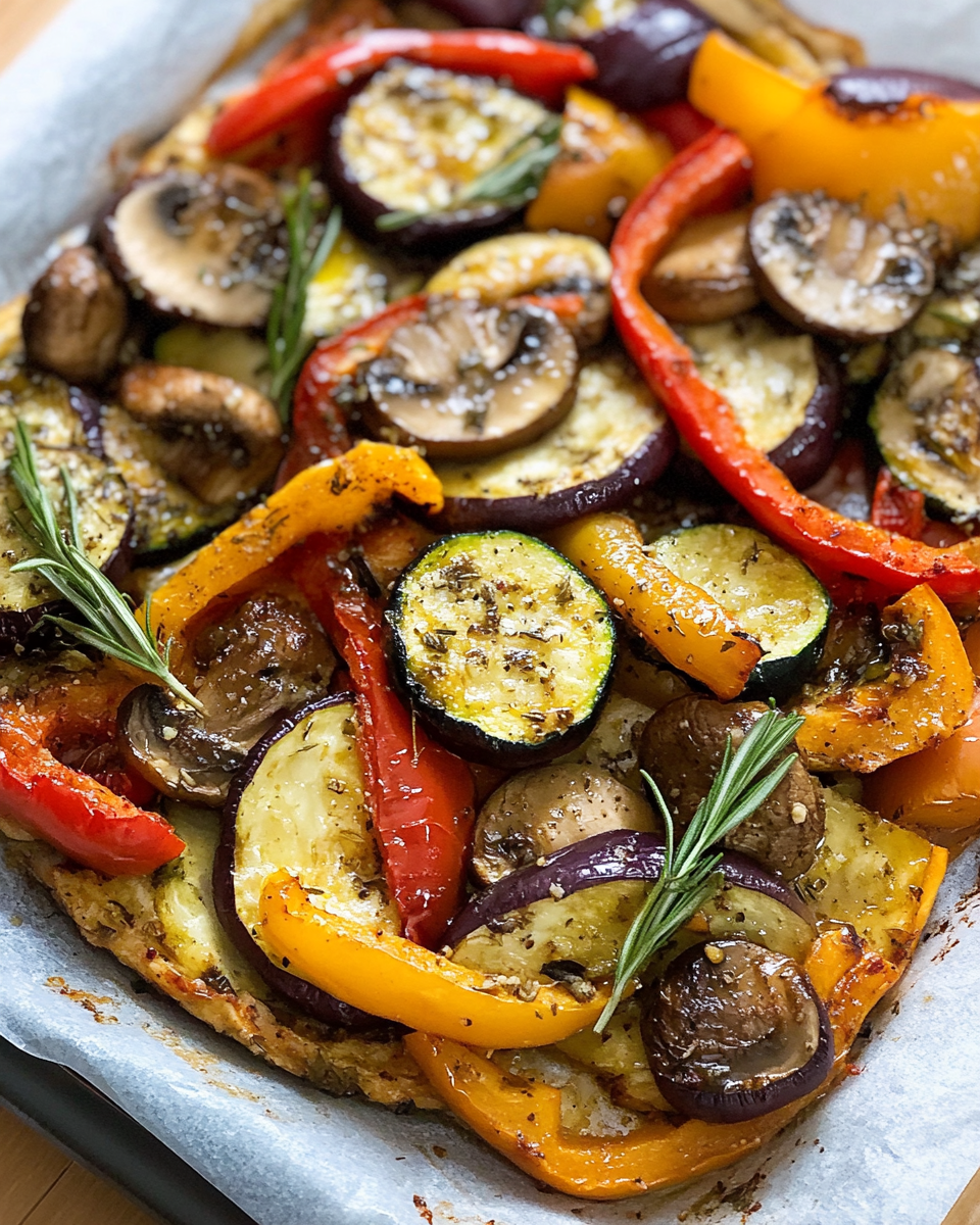 Sommerliches Gemüse-Antipasti Vergnügen