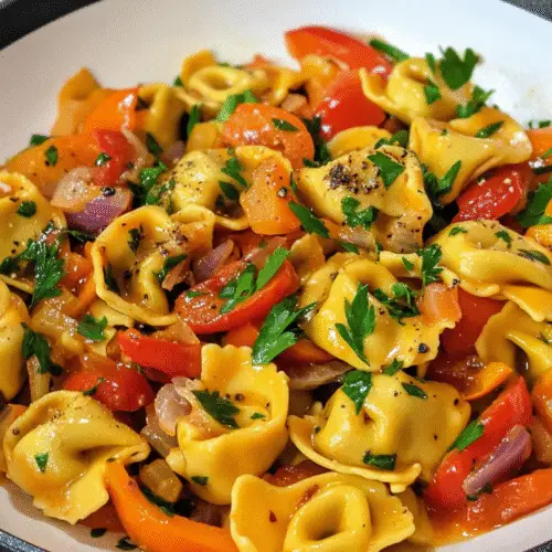 Sonniges Mediterrane Tortellini