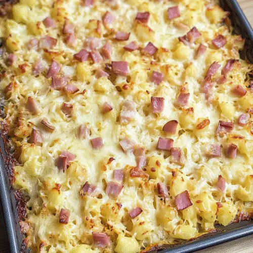 Knusprige Spitzkohl-Käsespätzle