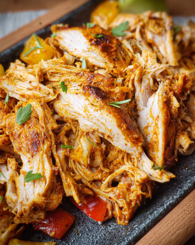 Saftiges Pulled Chicken Rezept