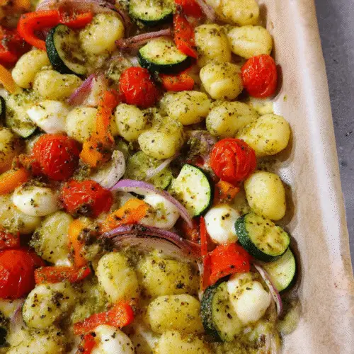 Ofen-Gnocchi mit Gemüse