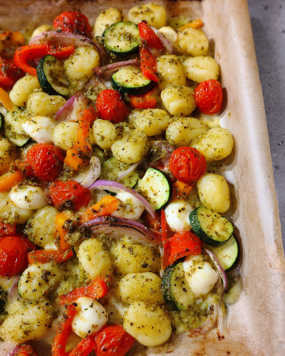 Ofen-Gnocchi mit Gemüse