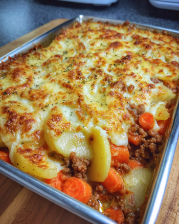 Low Carb Kohlrabi-Karotten-Auflauf
