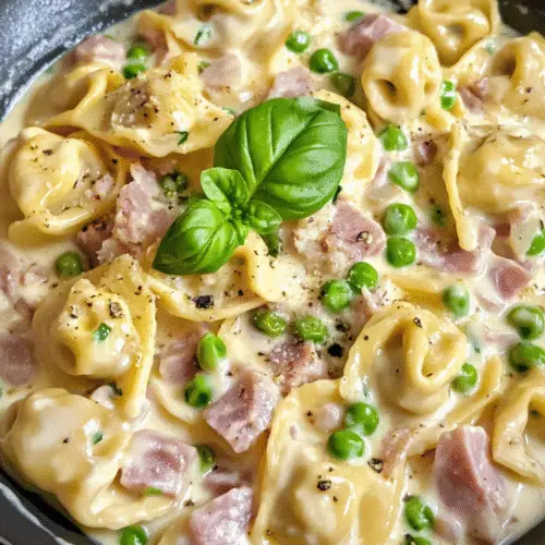 Schnelle Tortellini in Käse-Sahne-Soße