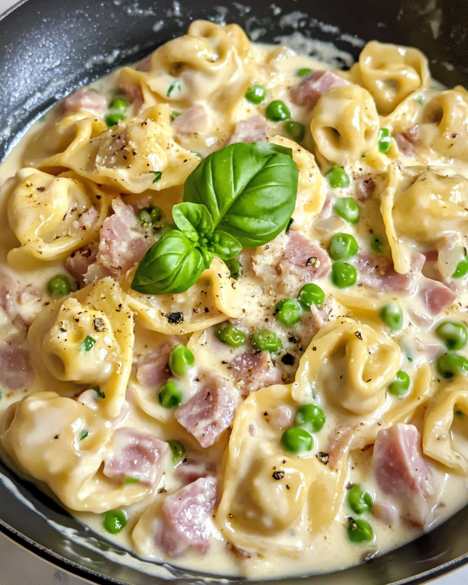 Schnelle Tortellini in Käse-Sahne-Soße