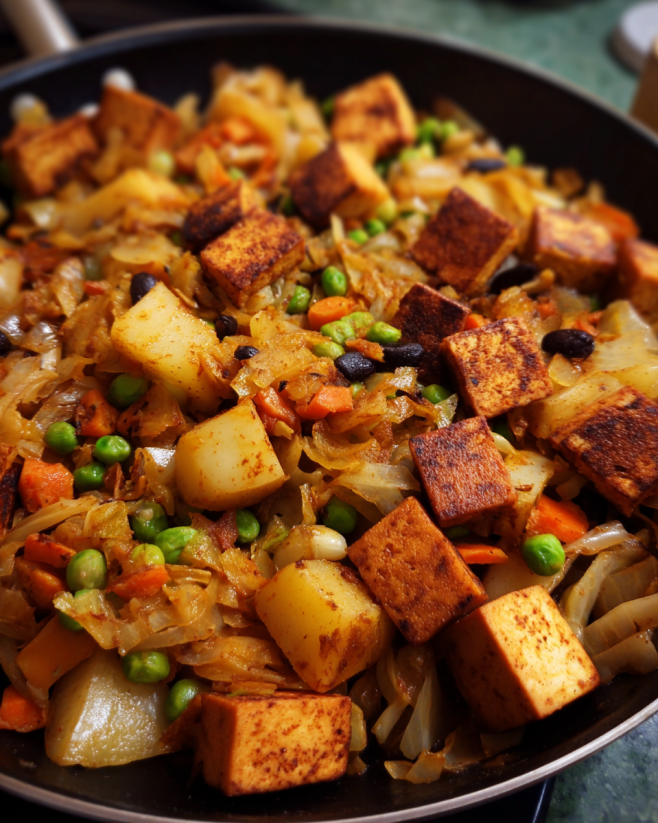 Kartoffel-Kohl-Pfanne