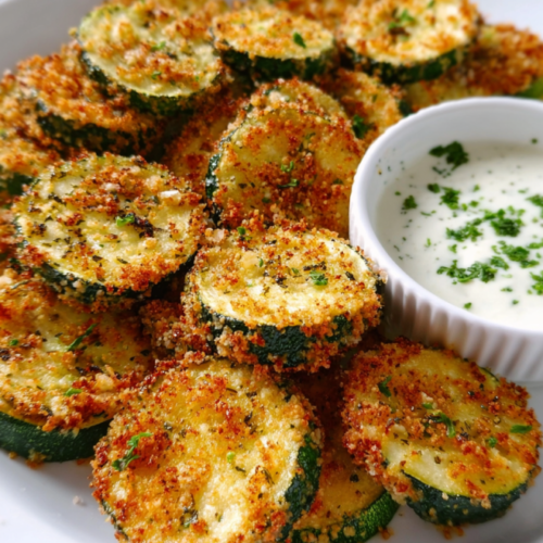 Knusprige Zucchini aus der Heißluftfritteuse