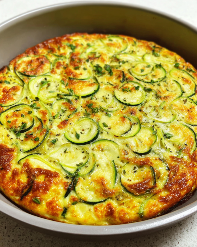 Goldbraune Low Carb Frittata
