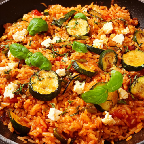 Zucchini-Pfanne