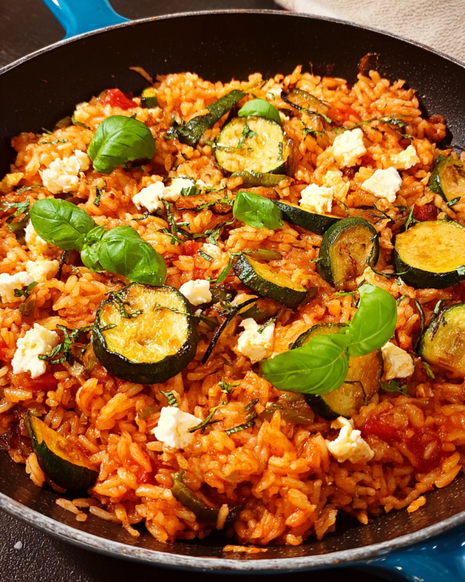 Zucchini-Pfanne