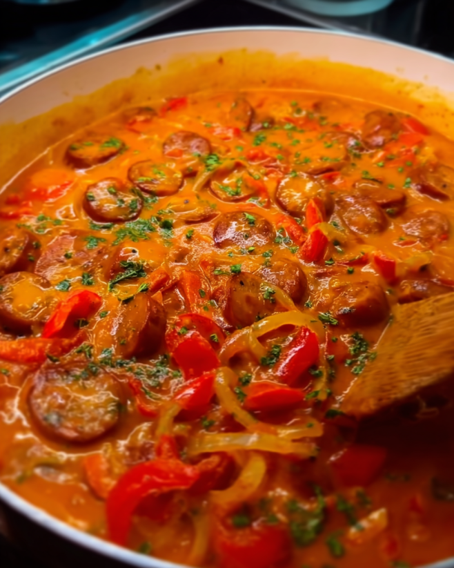Herzhaftes Würstchen-Gulasch Rezept