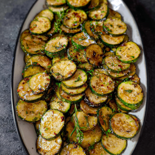 Eingelegte Zucchini