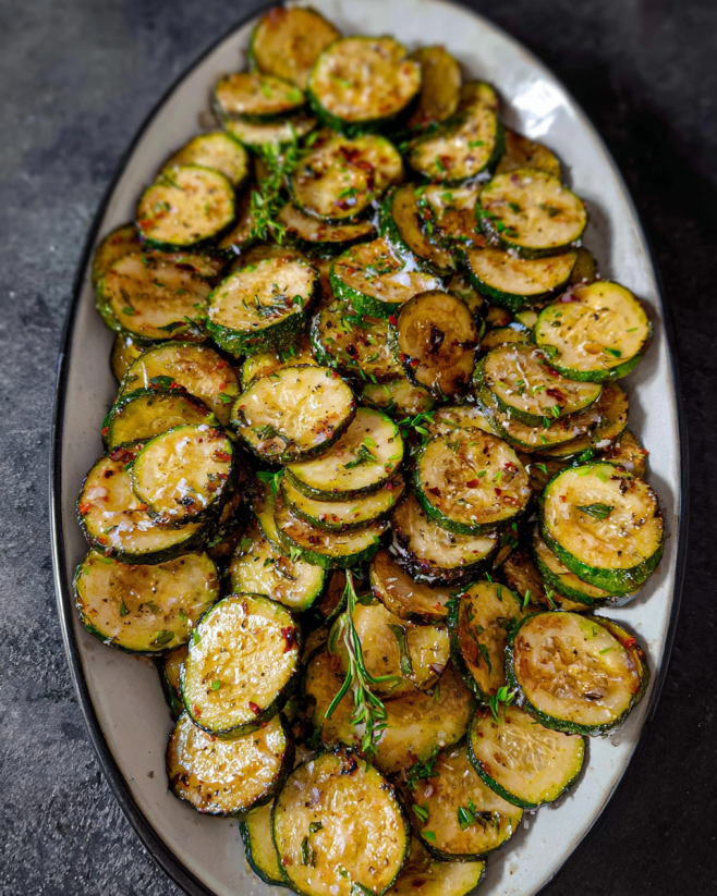 Eingelegte Zucchini