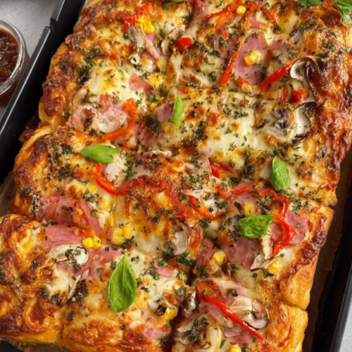 Familien-Blechpizza