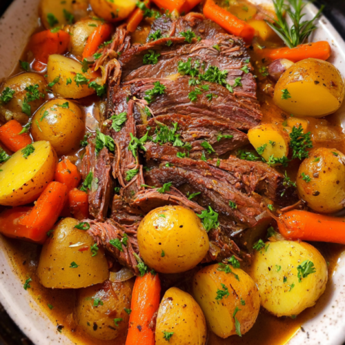 Zarter Schmorbraten aus dem Slow Cooker