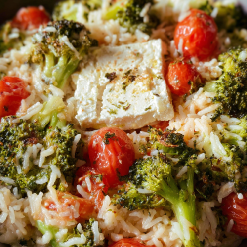 One Pot Reis mit Feta