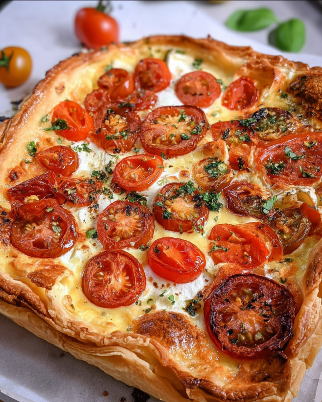 Aromatische Tomaten Quiche Genuss