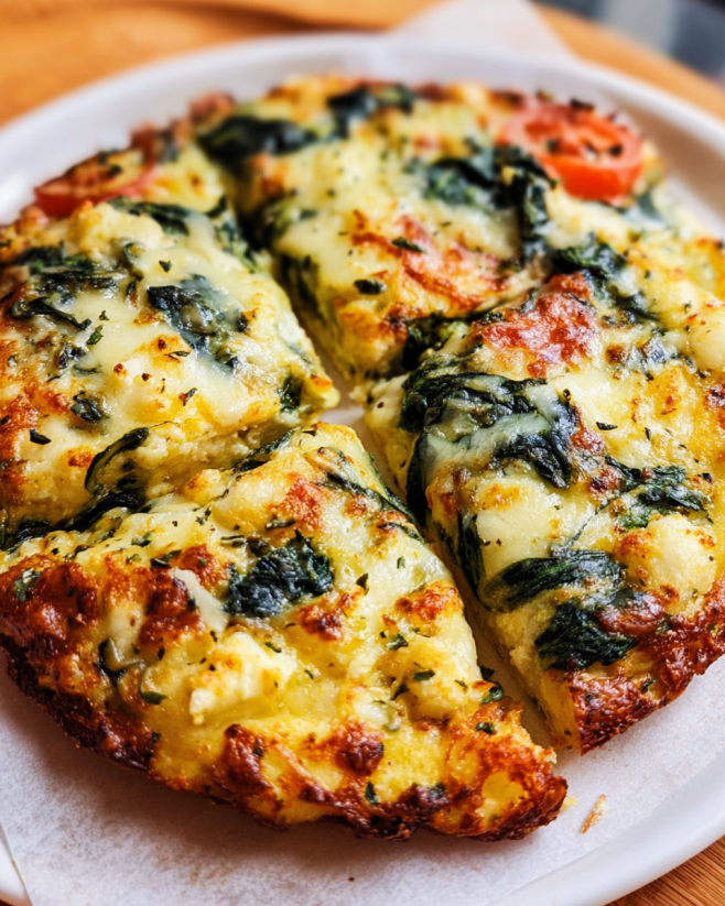 Knusprige Low-Carb Schüttelpizza