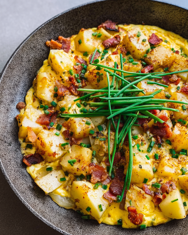 Herzhaftes Low-Carb Bauernfrühstück