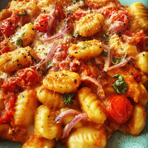 Mediterraner Gnocchi-Auflauf Genuss