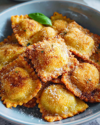 Knusprige Ravioli aus der Heißluftfritteuse
