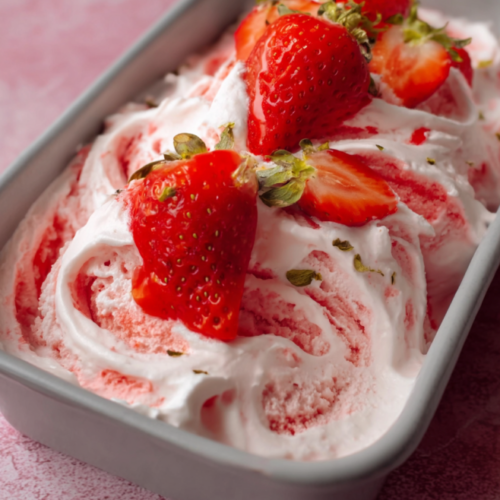 Erdbeer-Joghurt-Eis