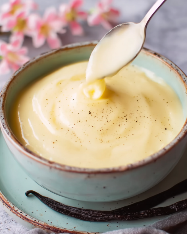 Cremiger Vanillepudding wie Oma