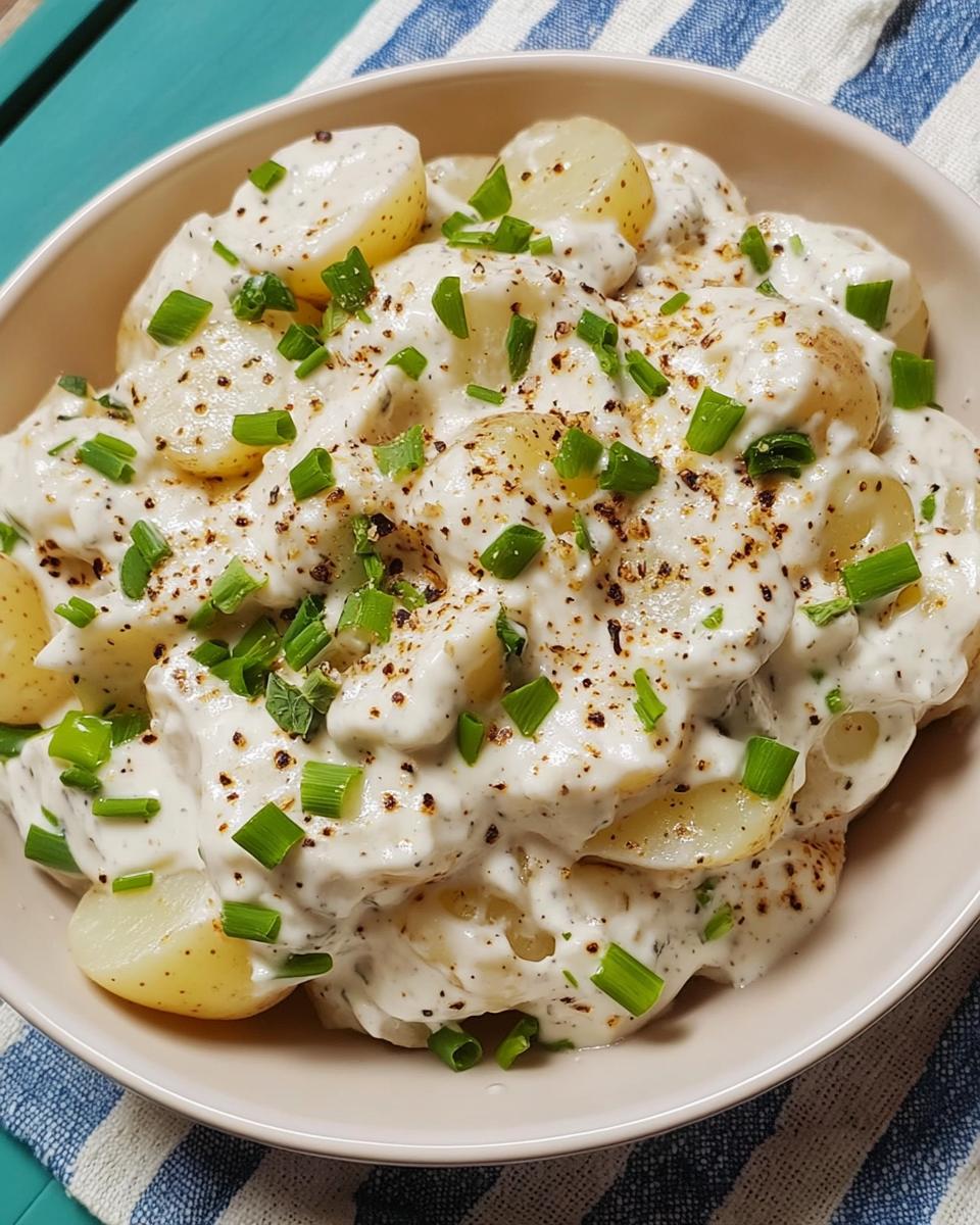 Leichter Sommerkartoffelsalat