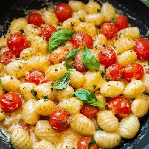 Flotte Gnocchi-Käse-Pfanne