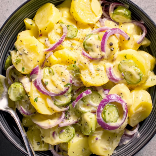Einfacher Kartoffelsalat wie bei Oma