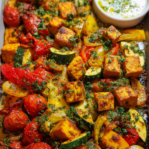 Würziger Tandoori-Tofu Auflauf