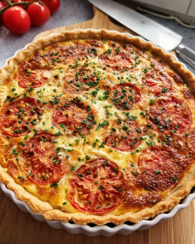 Thunfisch-Tomaten-Quiche