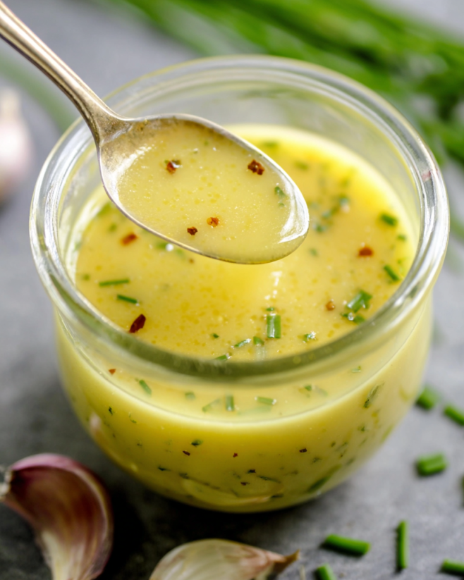Frische Zitronen-Vinaigrette selbermachen