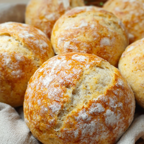 Schnelle Quarkbrötchen ohne Hefe